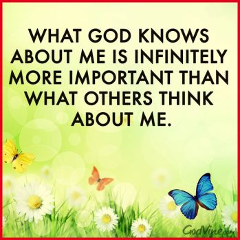 What God Thinks about me 2